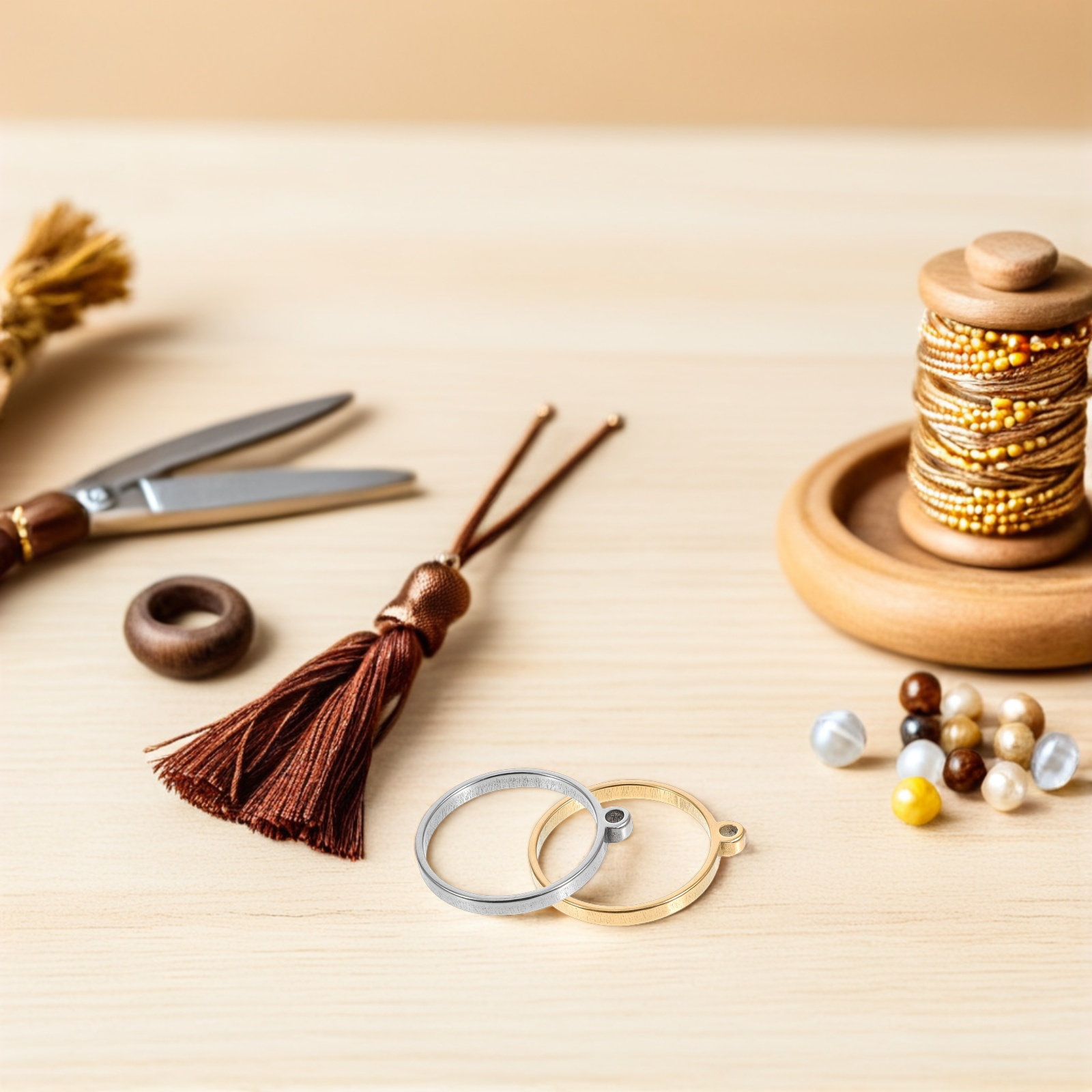 Resin Crafts Diy - 12 Stück Schmuckzubehör, Fassungen aus Edelstahl,