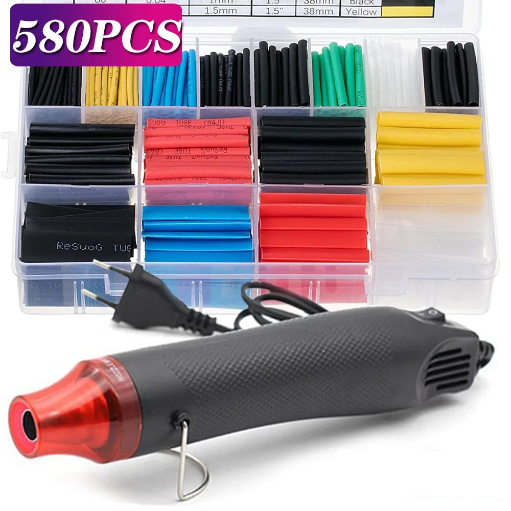 580/530/127-teiliges Schrumpfs – Heat Gun Small Bewertung und Preis