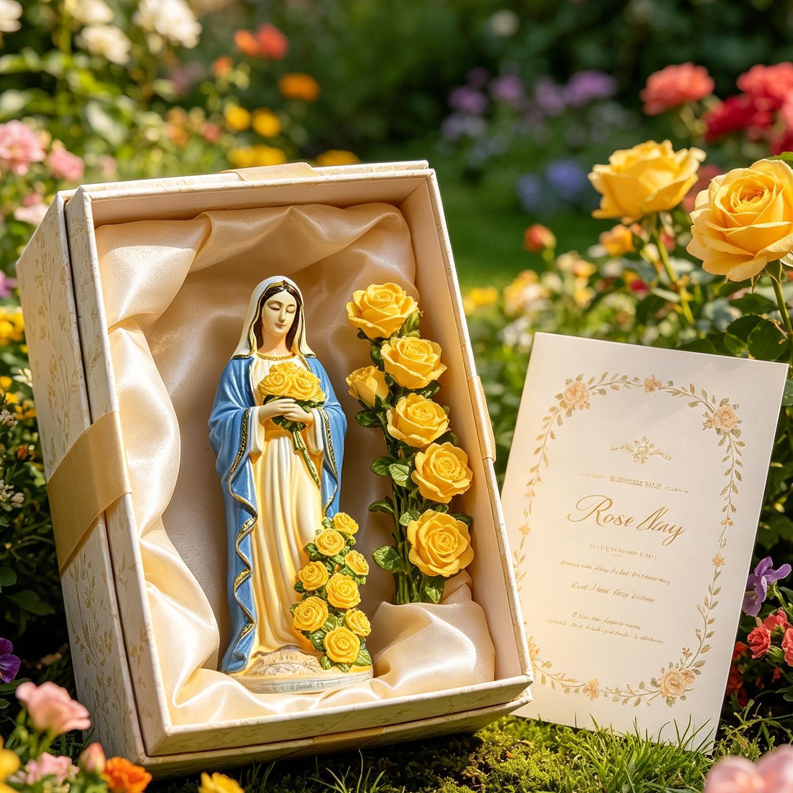Solar-Statue der Jungfrau Mari – Crafting Resin Bewertung und Preis