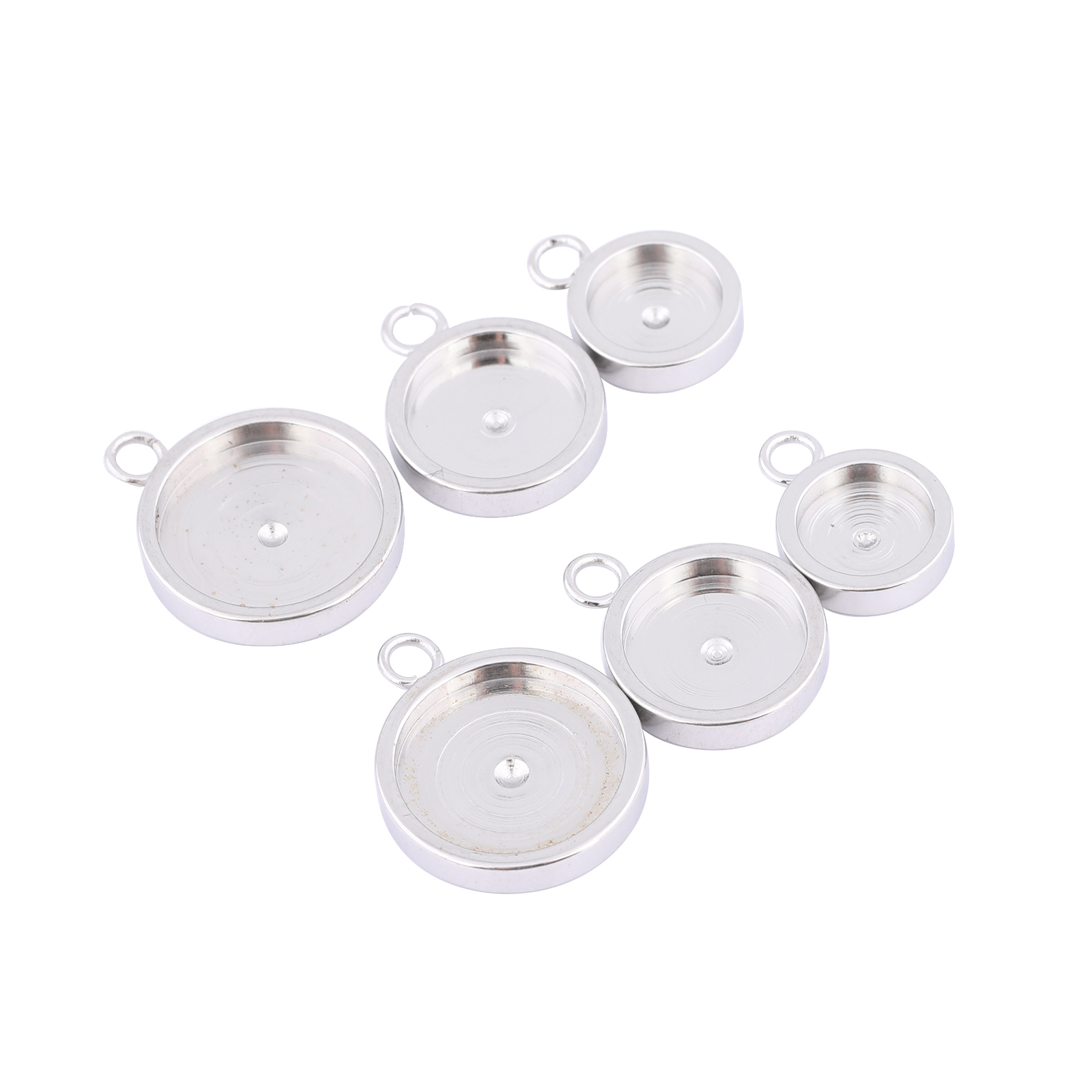 20 stücke Edelstahl 6mm 8mm 10 – Bezels Set Pendant Bewertung und Preis