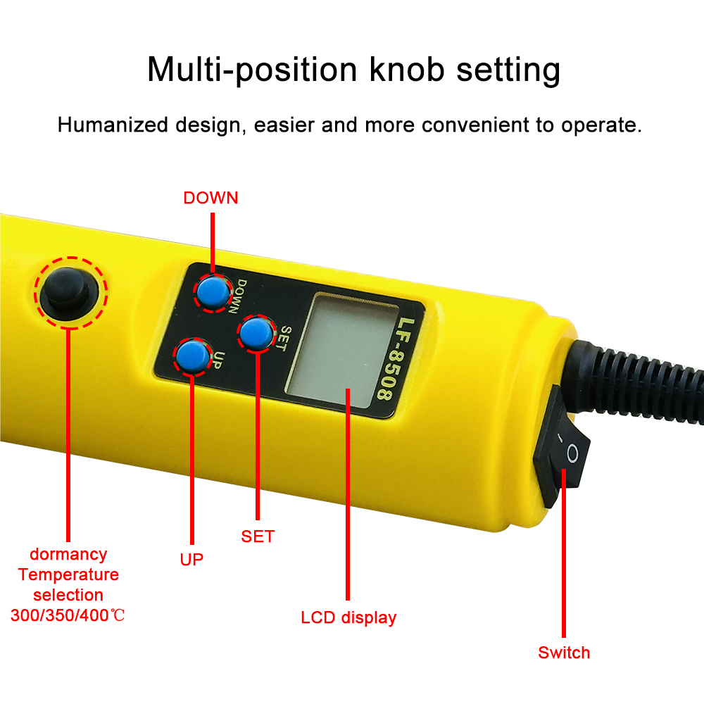 LCD Digital Heat Heißluftpisto – Heat Gun Small Bewertung und Preis