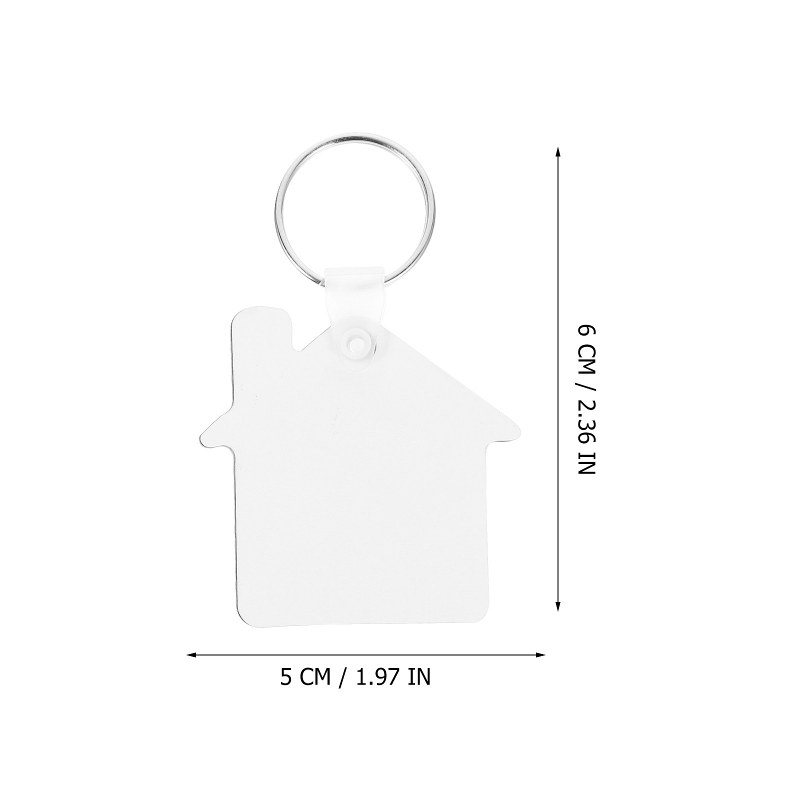 5 Stück Sublimations-Schlüssel – Wood Ring Blank Bewertung und Preis