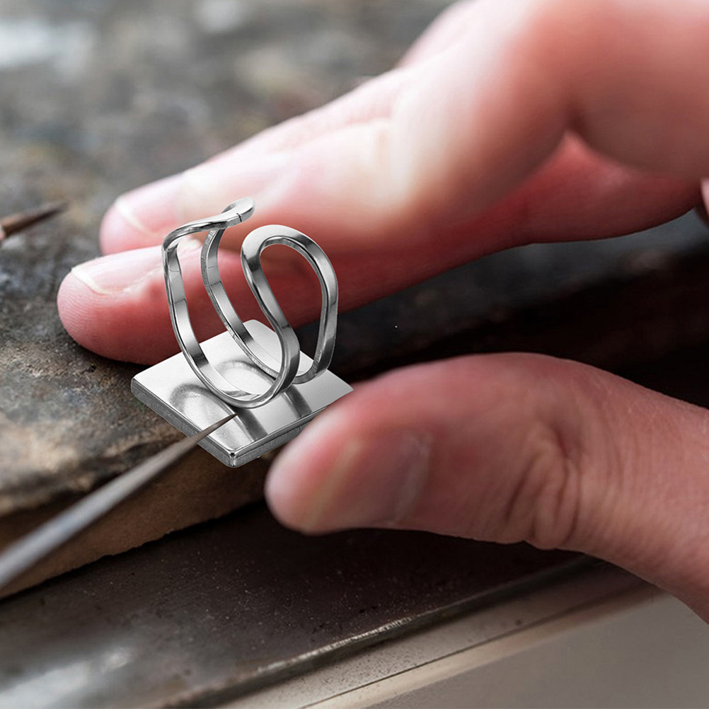 4 Stück DIY Edelstahl-Ringbode – Resin Crafts Diy Bewertung und Preis